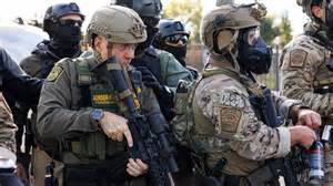 Commander Bovino with elite team